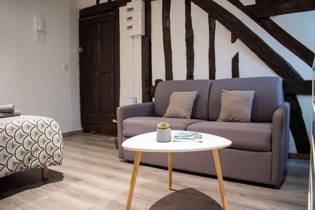 Studio Charmant Confortable Tv Centre Ville Лувье Экстерьер фото